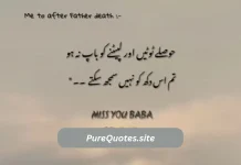 Best 10 Reflections On Father Death Poetry In Urdu Father Death Poetry in Urdu