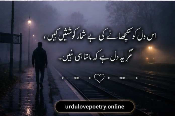 sad poetry in urdu