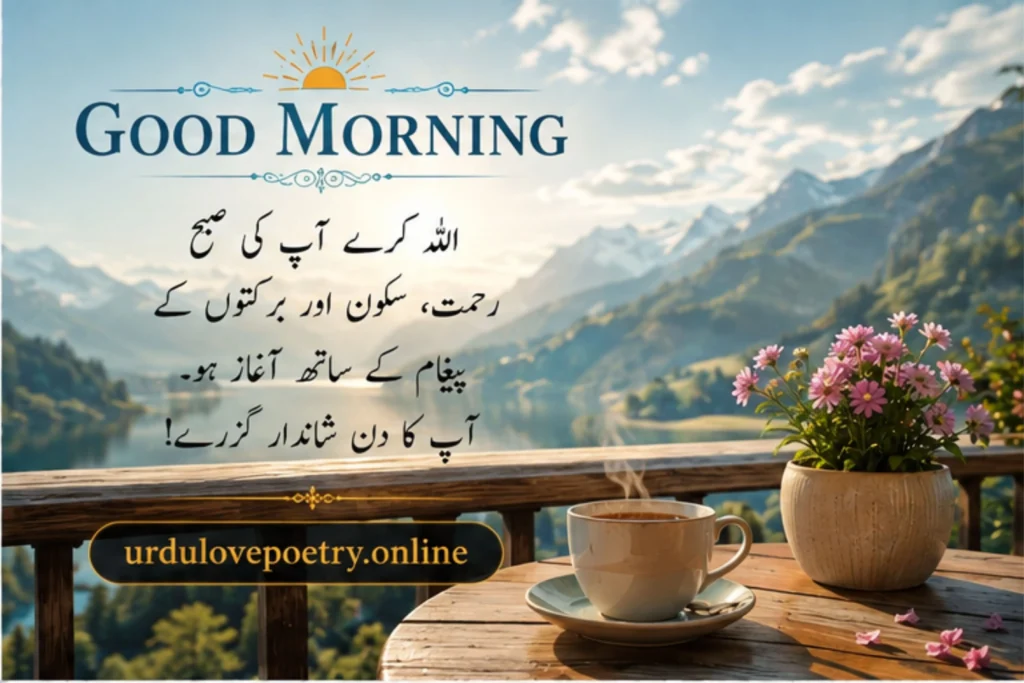 Good Morning Quotes in Urdu & Poetry